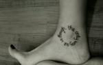 Tetovanie na členkoch: je krása obetí?