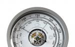 Aneroidni barometer: kaj je to in kako deluje?